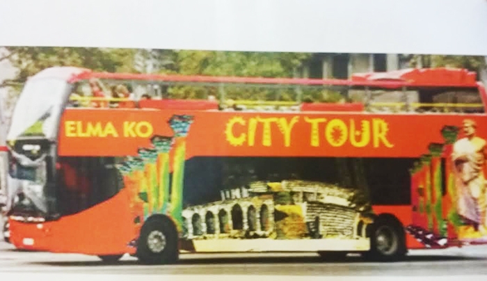 Έρχεται διώροφο λεωφορείο από την εταιρία ELMA KO το καλοκαίρι στην Κω