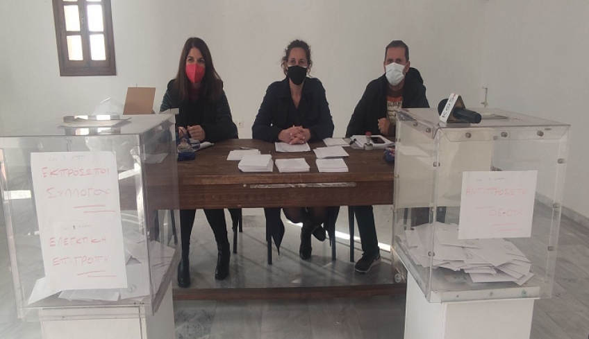 Με μικρή συμμετοχή, οι εκλογές του σωματείου υπαλλήλων δήμου Κω, στο Χάνι -Εξελέγη νέα Δ.Σ