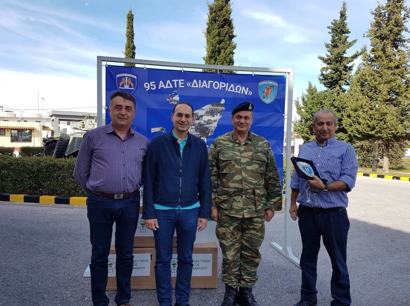 Φ.Σ.Δωδεκανήσου σχετικά με την παράδοση φαρμακοεπιδεσμικού υλικού στις Ένοπλες Δυνάμεις
