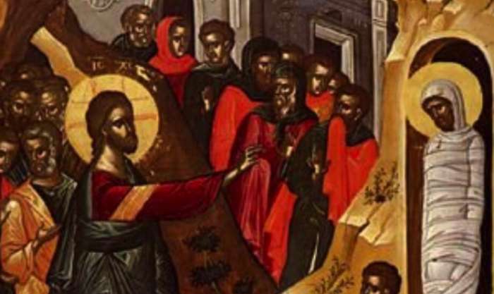 Ξεκινάει η Μεγάλη Εβδομάδα - Η Ανάσταση του Λαζάρου