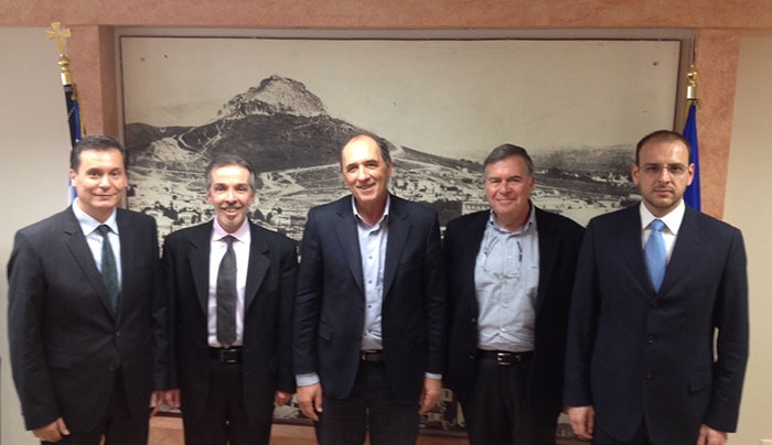 “Συνάντηση του Υπουργού κ. Σταθάκη με την «Ελληνικά Υδατοδρόμια» για το project Υδατοδρόμια / Υδροπλάνα στην Ελλάδα”