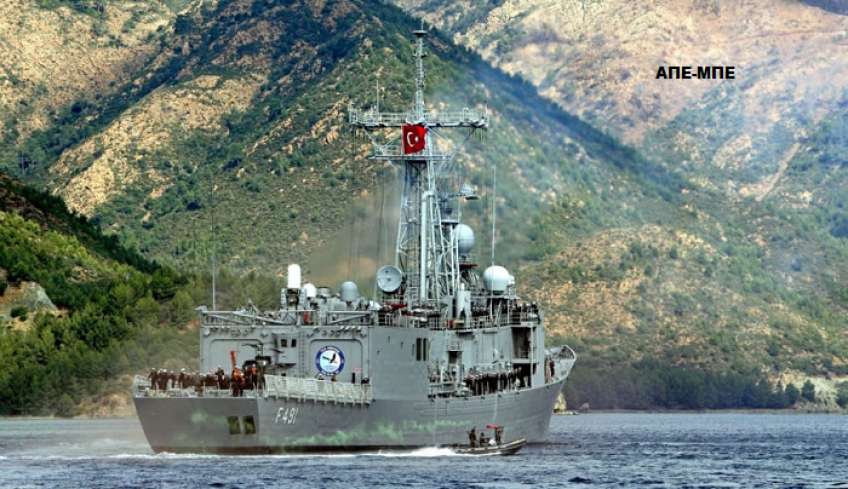 Η Τουρκία στέλνει πολεμικά πλοία για... φιέστες στα Κατεχόμενα της Κύπρου