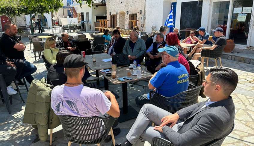Σε Τήλο και Χάλκη ο Γ. Νικητιάδης: Η ισχυρή εντολή στο ΠΑΣΟΚ από την πρώτη Κυριακή θα βάλει τέλος στην εγκατάλειψη των νησιών
