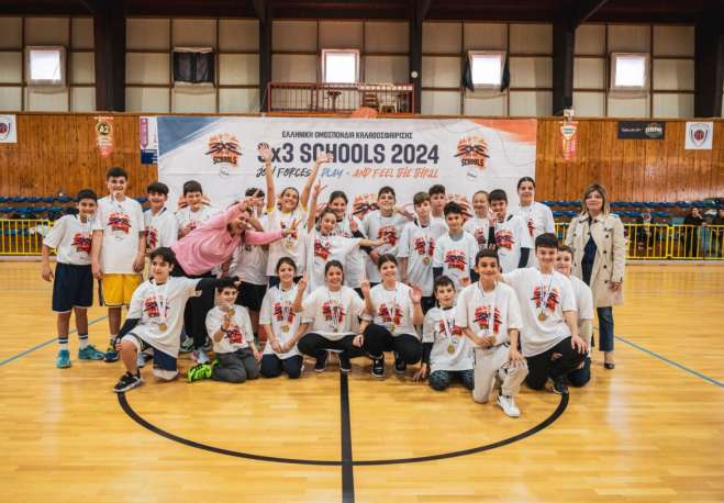 ΑΣ ΦΟΙΒΟΣ ΚΩ – ΕΥΧΑΡΙΣΤΗΡΙΟ για το πρόγραμμα 3×3 SCHOOLS