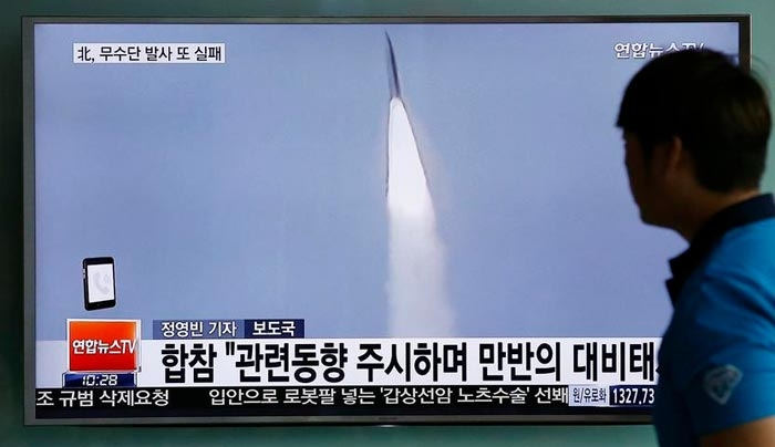 Νέo φιάσκο με εκτόξευση πυραύλου στη Βόρεια Κορέα