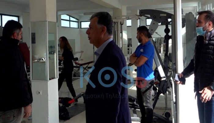 Σημαντικές οι εργασίες στο γυμναστήριο της Κεφάλου, ενώ μένει η διαμόρφωση του περιβάλλοντα χώρου