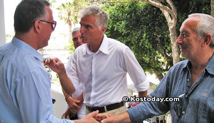 Δύο Ιταλοί, φίλοι της Κω επισκέφτηκαν το Δημαρχείο