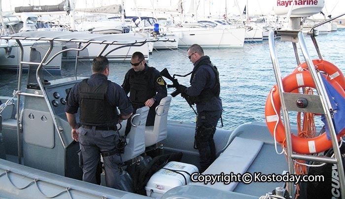 Σύλληψη τριών Τούρκων με τεράστιες ποσότητες κάνναβης από το λιμενικό