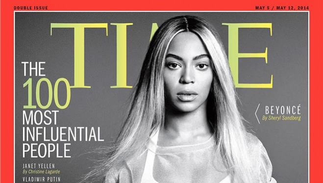 Η Μπιγιονσέ στο εξώφυλλο του Time για τους 100 ανθρώπους με τη μεγαλύτερη επιρροή στον κόσμο