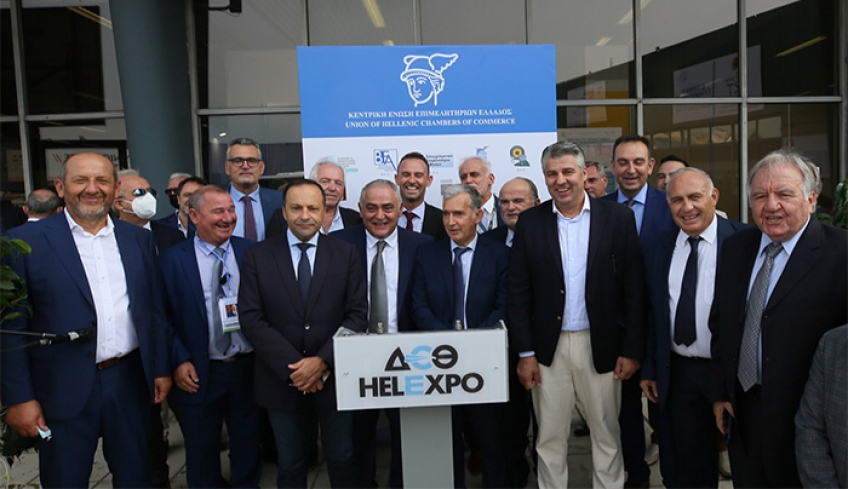 Παραγωγικές συναντήσεις του προέδρου του ΕΒΕΔ  στη Διεθνή Έκθεση Θεσσαλονίκης και στην ΚΕΕΕ