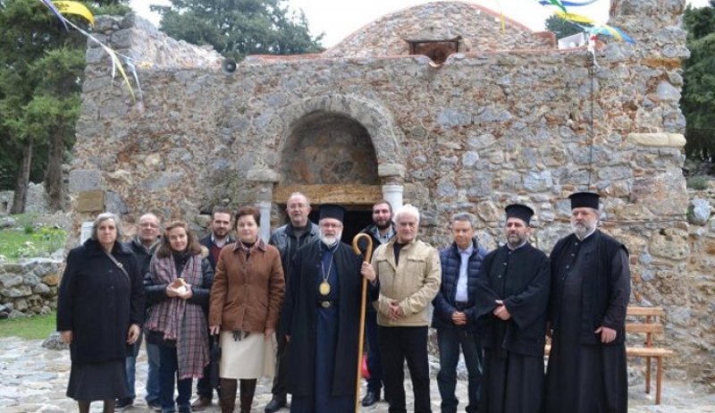 Η εορτή της Υπαπαντής στην Παναγία Καστριανών στο Παλαιό Πυλί της Κω