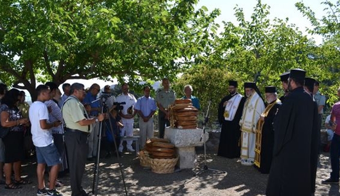 Η εορτή της Οσίας Μελούς στή Βουρρίνα της Κω