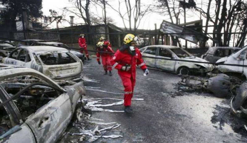O Ελληνικός Ερυθρός Σταυρός ανοίγει τραπεζικό λογαριασμό για την ενίσχυση των πληγέντων από τις φονικές πυρκαγιές