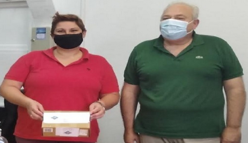 Ένα Οξύμετρο δωρεά στην Καρδιολογική του Νοσοκομείου Κω από τον Σύλλογο Νεφροπαθών
