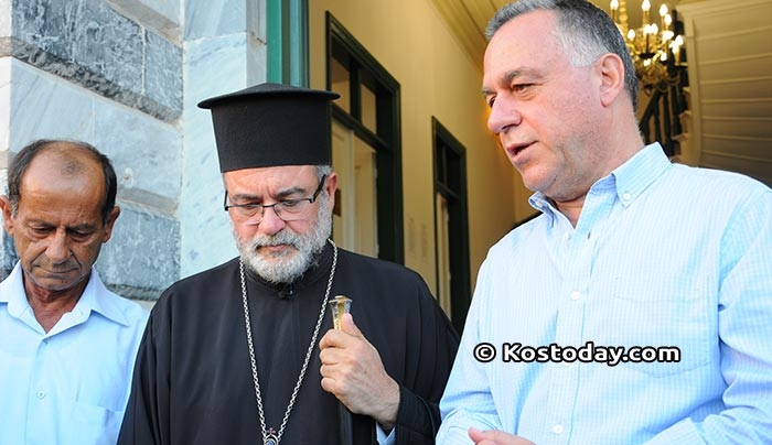 Ευχαριστήρια επιστολή Επάρχου προς Σεβασμιότατο Μητροπολίτη Κώου και Νισύρου κκ Ναθαναήλ