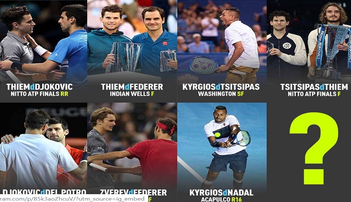 ATP: Υποψήφια για κορυφαία της χρονιάς δύο παιχνίδια του Τσιτσιπά