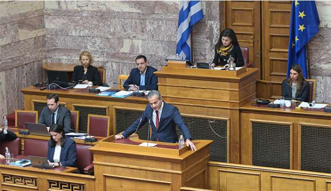 Στ. Καφούνης στη Βουλή: Να επιδείξουμε όλοι την ίδια ωριμότητα και στην εφαρμογή της Εθνικής Κοινωνικής Συμφωνίας