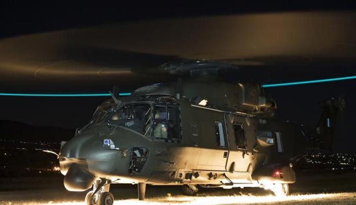 Ιπτάμενο ασθενοφόρο έχει γίνει το υπερσύγχρονο ελικόπτερο NH-90