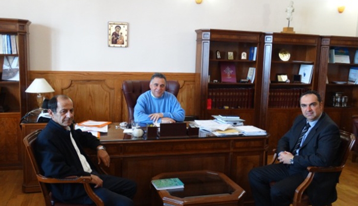 Συνάντηση του Δημάρχου Κω με Αντ/ρχη κ. Φλεβάρη και Γ. Χαλκιδιό