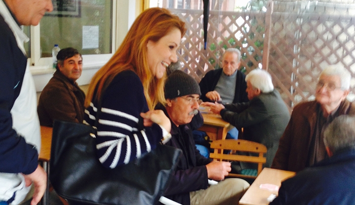 Μίκα Ιατρίδη: «Ήμουν και είμαι πάντα κοντά στους συμπατριώτες μου. Το ίδιο κάνω και τώρα».