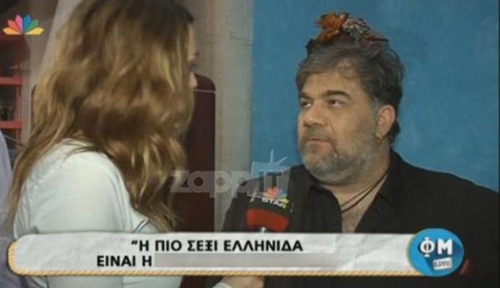 Δημήτρης Σταρόβας: Ποια παρουσιάστρια θεωρεί ως την πιο σέξι Ελληνίδα;
