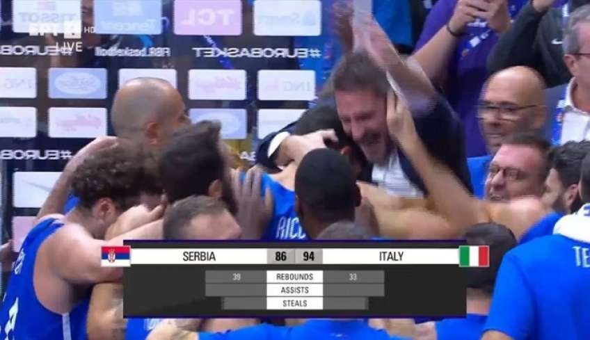 Σερβία-Ιταλία 86-94: &quot;Μamma mia&quot; - Οι απίστευτοι Ιταλοί απέκλεισαν την ομάδα των δυο MVP