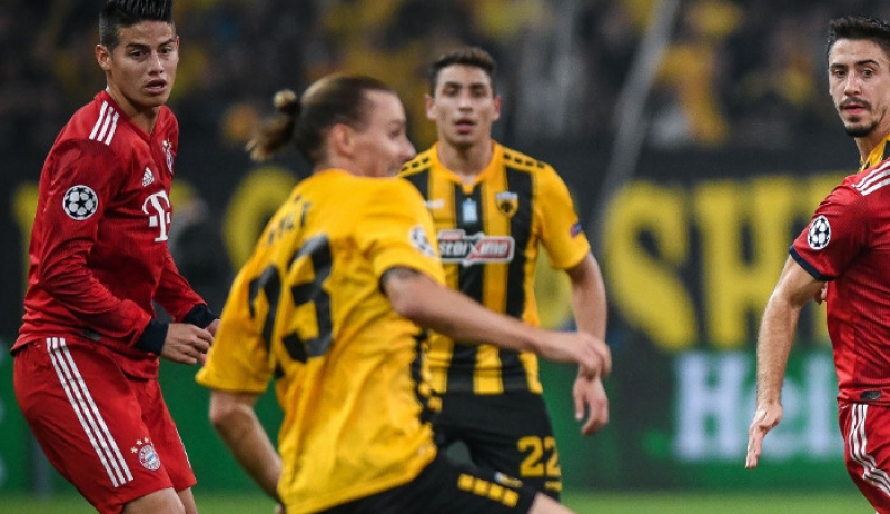 Δεν τα κατάφερε η ΑΕΚ που ηττήθηκε με 2-0 από την ανώτερη Μπάγερν για το Champions League