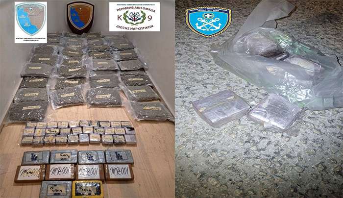 Σύλληψη ημεδαπού για εισαγωγή και μεταφορά ναρκωτικών ουσιών αξίας άνω των 2.500.000 ευρώ στο λιμένα Ηγουμενίτσας