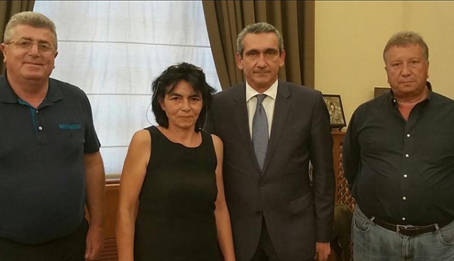 Ορκωμοσία της περιφερειακής συμβούλου Μαρίας Χατζηγιάννη