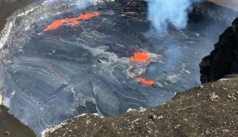 Εντυπωσιακές εικόνες από το ηφαίστειο Κιλαουέα που &quot;κοχλάζει&quot; - ΒΙΝΤΕΟ - ΦΩΤΟ