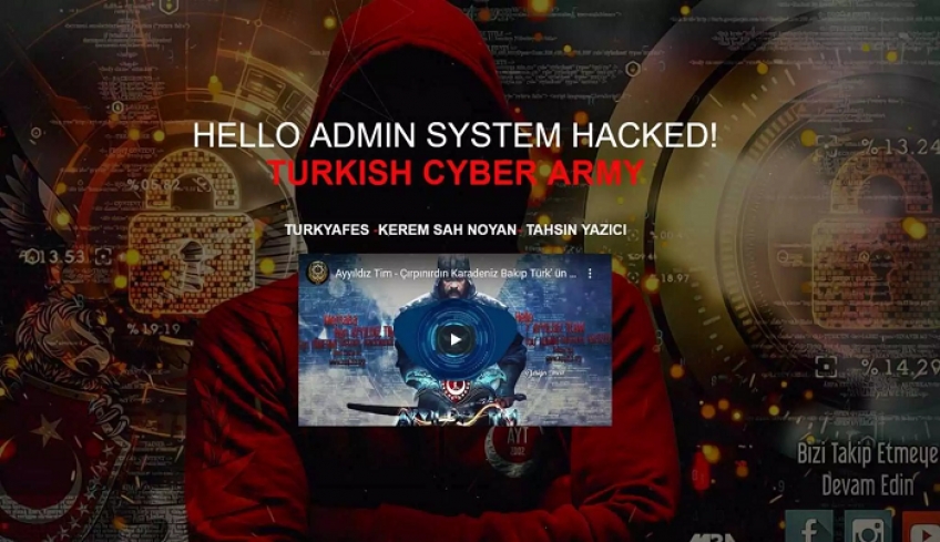 Τούρκοι χάκερς “χτύπησαν” την ιστοσελίδα του ΥΠΕΚΑ – Το video της επίθεσης