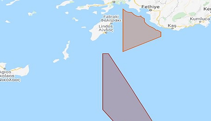Νέα τουρκική NAVTEX για το Oruc Reis, νότια της Ρόδου και νοτιοανατολικά της Καρπάθου