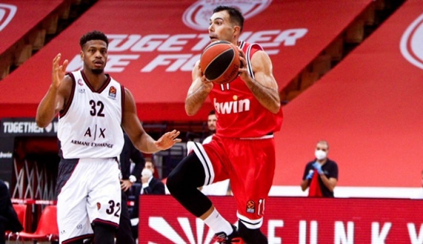 Euroleague: Πρώτη εντός έδρας νίκη για τον Ολυμπιακό – 86-75 την Αρμάνι Μιλάνο