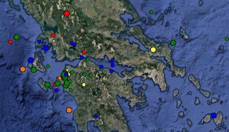 Τα Ρίχτερ &quot;χορεύουν&quot; Δυτική Ελλάδα και Ιόνιο - Δείτε πόσοι σεισμοί έχουν γίνει μέσα σε 24 ώρες