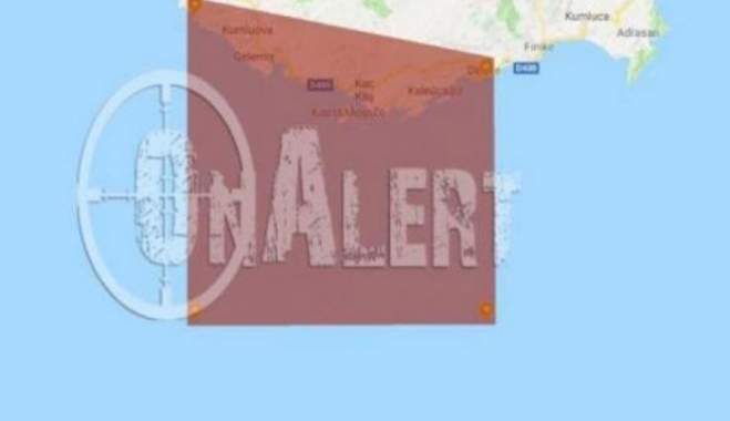 Το “χοντραίνει” η Άγκυρα: Δυτικά του Καστελόριζου η τορπιλάκατος “Firtina”