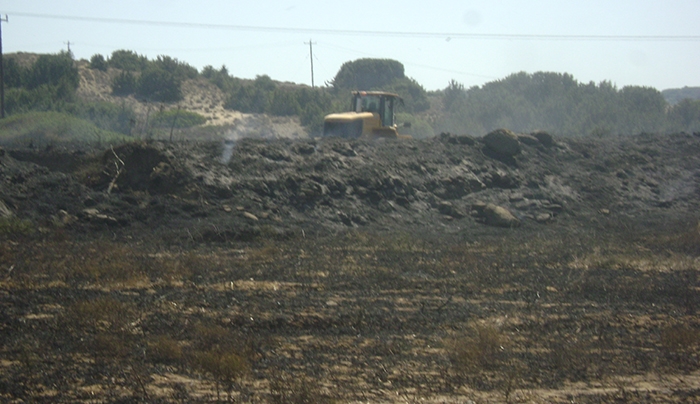 Υπό έλεγχο η φωτιά στο Μαστιχάρι: ΚΑΗΚΑΝ 10 στρέμματα χορτολειβαδικής έκτασης