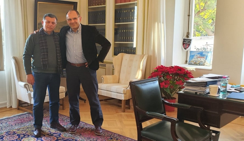 Στο Μέγαρο Μαξίμου βρέθηκε ο Δήμαρχος Θεοδόσης Νικηταράς για την παραλία του ΝΟΚ