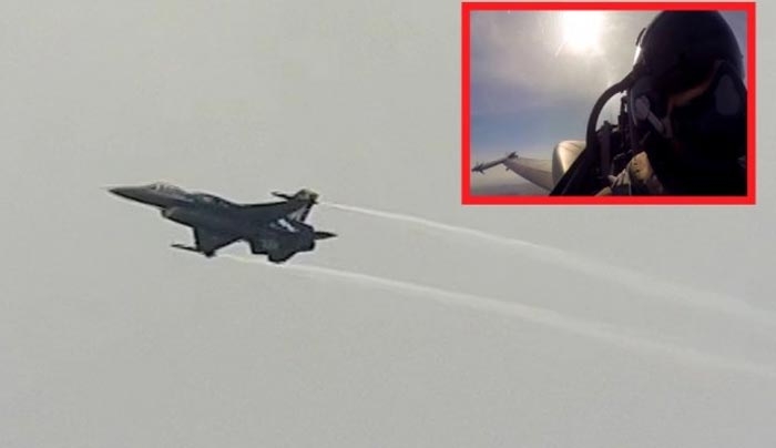 Συγκίνησε και πάλι ο πιλότος του F16 στην παρέλαση -BINTEO