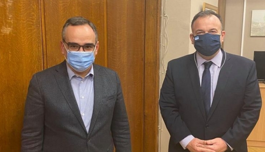Στο Υπ. Υγείας ο Βουλευτής Δωδεκανήσου Ιωάννης Παππάς: Τη Δευτέρα ξεκινάνε οι εμβολιασμοί στο ΚΥ Αντιμάχειας