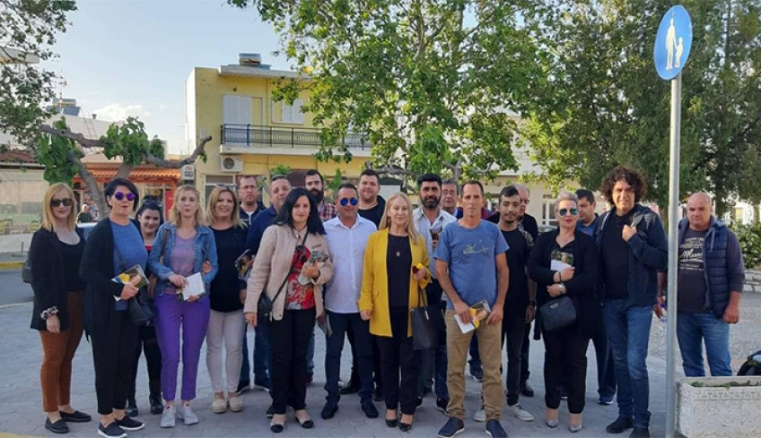 Περιοδεία στο Πυλί από την υποψήφια Δήμαρχο  και στελέχη της Παράταξης «Όραμα &amp; Δράση»