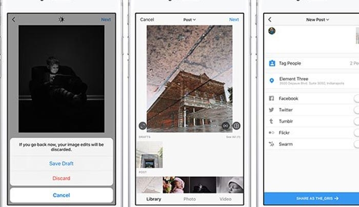 Το Instagram λανσάρει λειτουργία αποθήκευσης προσχεδίων σε Android και iOS
