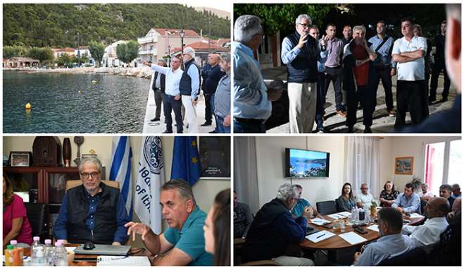 Επίσκεψη στην Ιθάκη πραγματοποίησε ο Υπουργός Ναυτιλίας και Νησιωτικής Πολιτικής, Χρήστος Στυλιανίδης, το διήμερο 28-29/10/2023