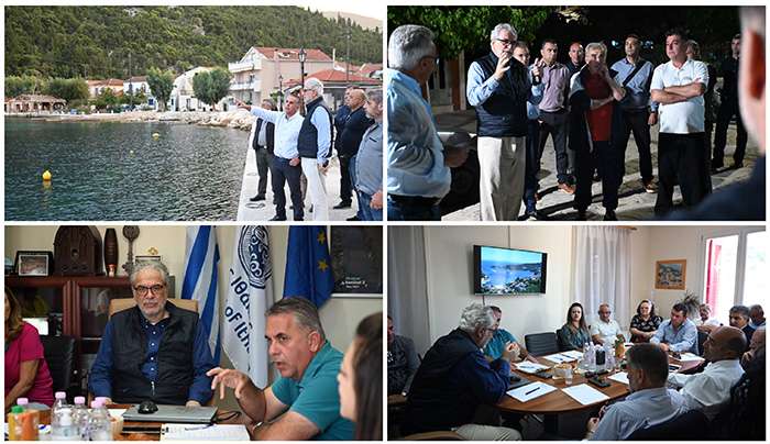 Επίσκεψη στην Ιθάκη πραγματοποίησε ο Υπουργός Ναυτιλίας και Νησιωτικής Πολιτικής, Χρήστος Στυλιανίδης, το διήμερο 28-29/10/2023