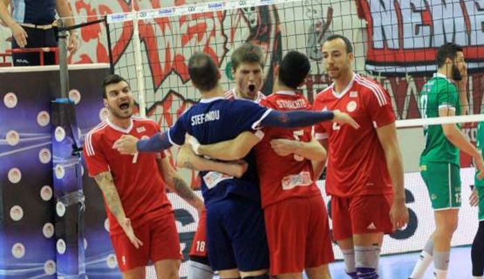 Βόλεϊ: Ο Ολυμπιακός 3-1 τον Παναθηναϊκό και προκρίθηκε στον τελικό του Λιγκ Καπ