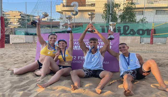 CEV U18 Beach Volleyball European Championship 2022: Με Δωδεκανήσιους στο Λουτράκι