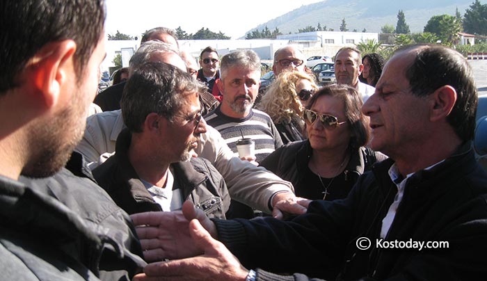 ΈΝΤΑΣΗ στον ΛΙΝΟΠΟΤΗ κατά την άφιξη του Επάρχου της Κω (φωτό-βίντεο)