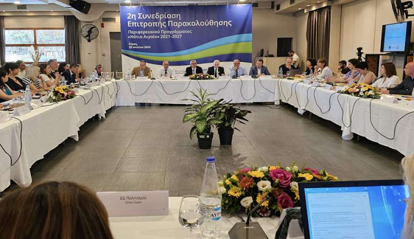 Πρώτη σε απορροφήσεις στην χώρα η Περιφέρεια Νοτίου Αιγαίου με έργα, δράσεις και πράξεις χρηματοδότησης από το Επιχειρησιακό Πρόγραμμα 2014 – 2020