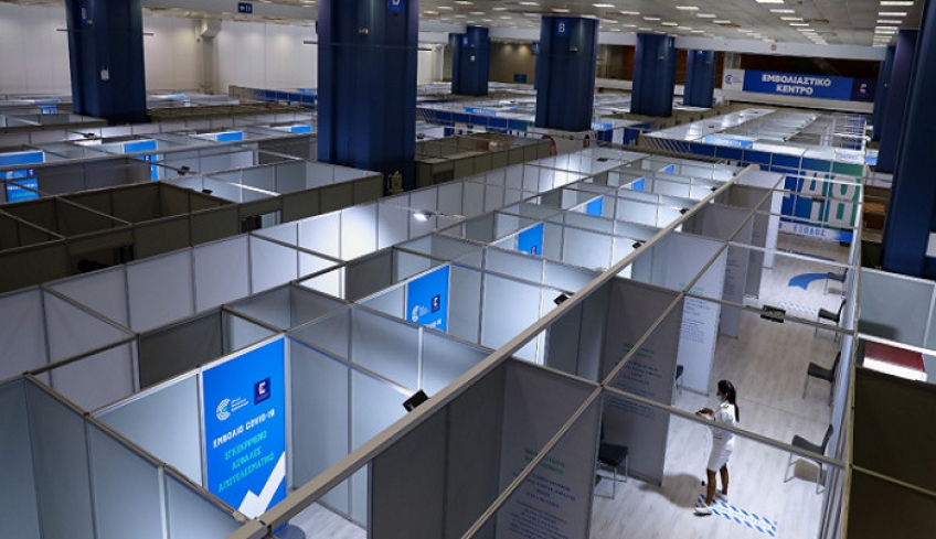 Μέσα στο υπερσύγχρονο mega εμβολιαστικό κέντρο στο Μαρούσι -Το ωράριο λειτουργίας, πόσοι θα εμβολιάζονται τη μέρα [εικόνες]
