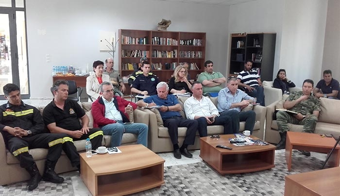 Συνεδρίασε το Σ.Ο. Πολιτικής Προστασίας του Δήμου Κω για την αντιπυρική θωράκιση του νησιού (φωτό)