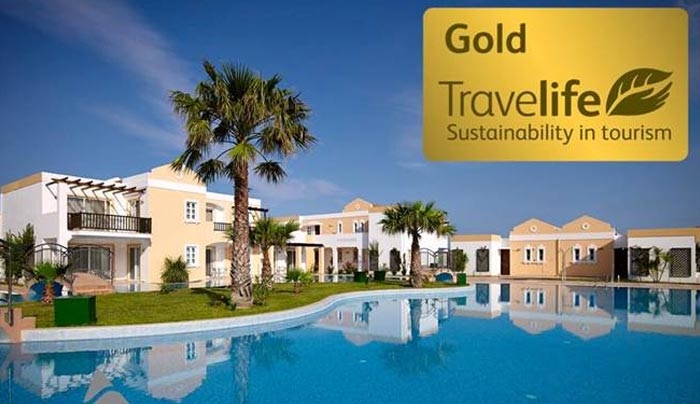 Atlantica Marmari Beach: Για 2η φορά Χρυσό βραβείο “Travelife Gold Award” από τον διεθνή οργανισμό πιστοποίησης “Travelife”